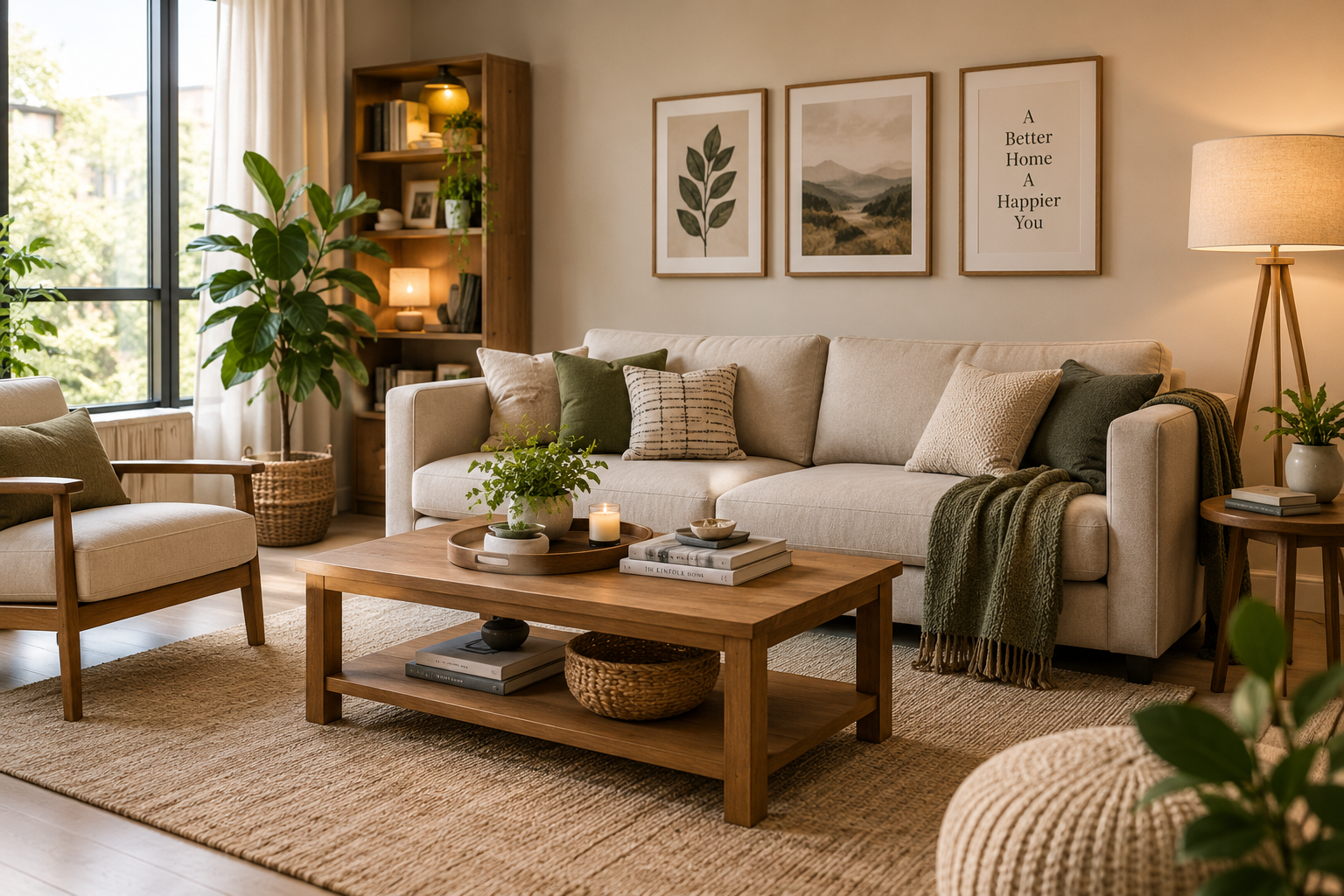 How to Create a Calm and Welcoming Living Room That Feels Like Home